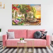 Alan Giana "天国・オン・アース" Canvas Print キャンバスプリント (インサイチュ (リビング))