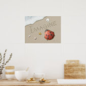 Alan Giana「想像」ポスター ポスター (キッチン)