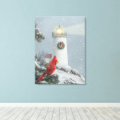 Alan Giana "（鳥）ショウジョウコウカンチョウライト"キャンバス印刷 キャンバスプリント (インサイチュ (ウッドフロア))