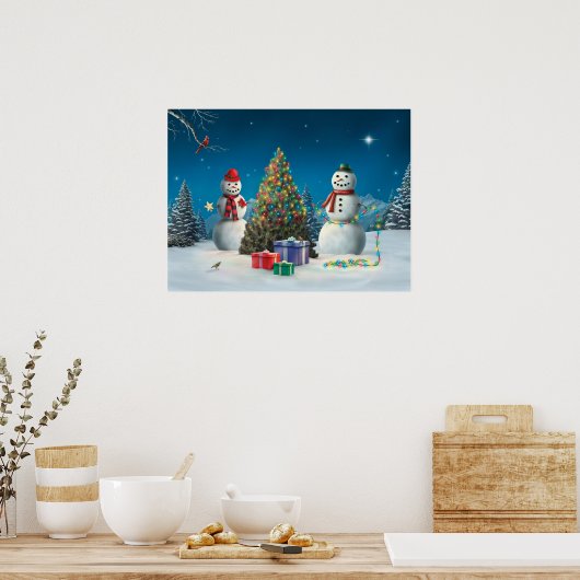 Alan Giana "All is Bright"ポスター ポスター (キッチン)