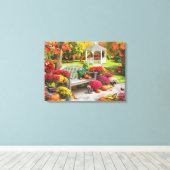Alan Giana "Autumn Oasis 2" Canvas Print キャンバスプリント (インサイチュ (ウッドフロア))