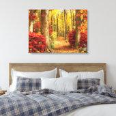 Alan Giana "Autumn Woods" Canvas Print キャンバスプリント (インサイチュ (寝室))
