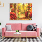 Alan Giana "Autumn Woods" Canvas Print キャンバスプリント (インサイチュ (リビング))