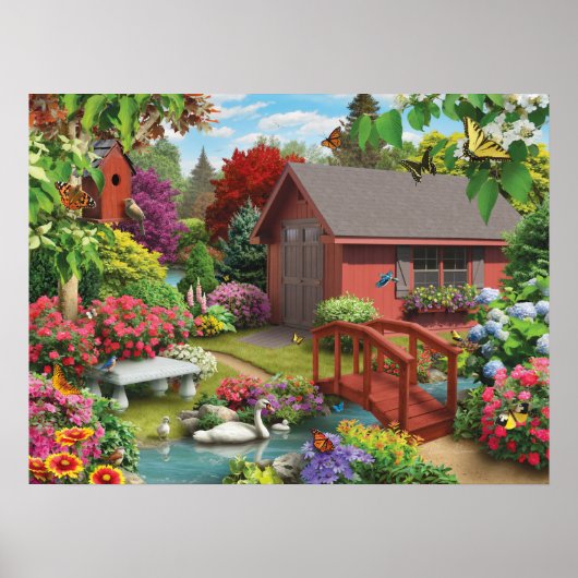 Alan Giana "By the Bridge"ポスター ポスター (正面)