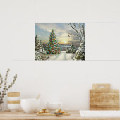 Alan Giana "Christmas Morning"ポスター ポスター (キッチン)