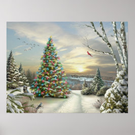 Alan Giana "Christmas Morning"ポスター ポスター