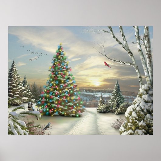 Alan Giana "Christmas Morning"ポスター ポスター (正面)