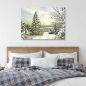 Alan Giana "Christmas Morning" Canvas Print キャンバスプリント (インサイチュ (寝室))
