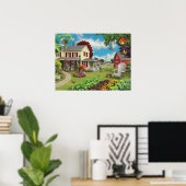 Alan Giana "Country Home"ポスター ポスター (ホームオフィス)