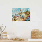 Alan Giana "Daydream 2"ポスター ポスター (キッチン)