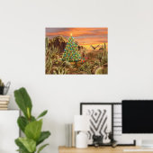 Alan Giana "Desert Glow"ポスター ポスター (ホームオフィス)