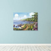 Alan Giana "Destiny Point" Canvas Print キャンバスプリント (インサイチュ (ウッドフロア))