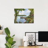 Alan Giana "Down by the Water"ポスター ポスター (ホームオフィス)