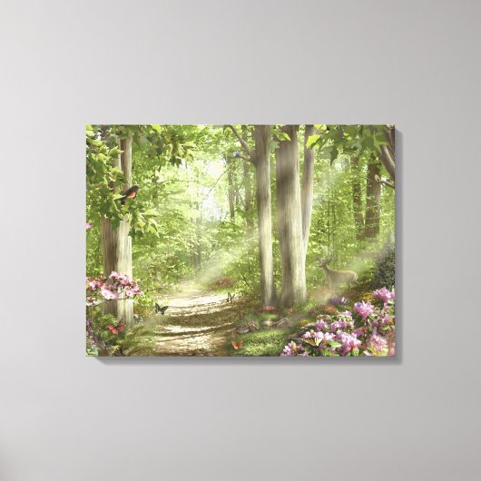 Alan Giana "Forest of Life" Canvas Print キャンバスプリント (正面)