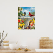 Alan Giana "Garden Friends"ポスター ポスター (キッチン)