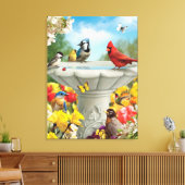 Alan Giana "Garden Friends" Canvas Print キャンバスプリント (インサイチュ (リビング))