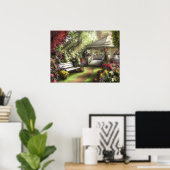 Alan Giana "Garden of Light"ポスター ポスター (ホームオフィス)