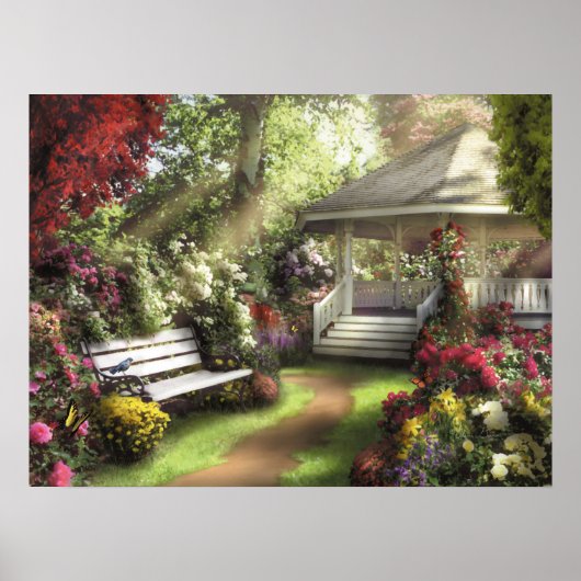 Alan Giana "Garden of Light"ポスター ポスター (正面)