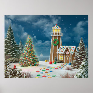 Alan Giana "Gingerbread Light 2"ポスター ポスター