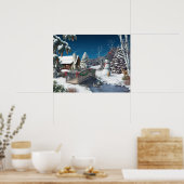 Alan Giana 「In Winter's Home」ポスター ポスター (キッチン)