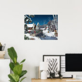 Alan Giana 「In Winter's Home」ポスター ポスター (ホームオフィス)