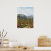 Alan Giana "Misty Mountains"ポスター ポスター (キッチン)