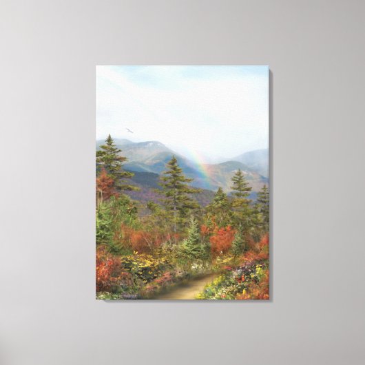 Alan Giana "Misty Mountains" Canvas Print キャンバスプリント (正面)