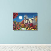 Alan Giana "Moonlight" Canvas Print キャンバスプリント (インサイチュ (ウッドフロア))