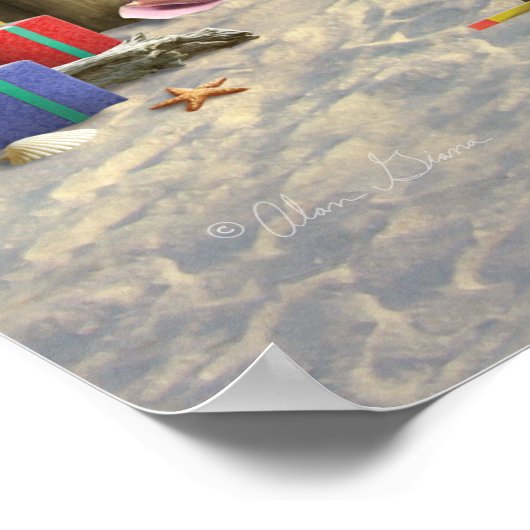 Alan Giana "Nautical Noel" Poster ポスター (角)