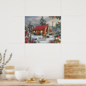 Alan Giana "New Friends"ポスター ポスター (キッチン)