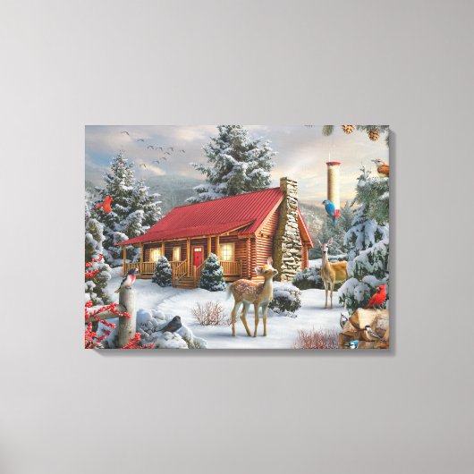 Alan Giana "New Friends" Canvas Print キャンバスプリント (正面)