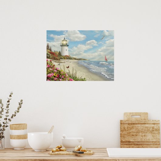 Alan Giana "Rays of Hope 3" Poster ポスター (キッチン)