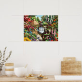 Alan Giana "Secret Garden" Poster ポスター (キッチン)