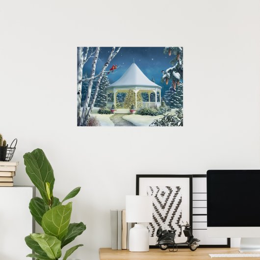 Alan Giana "Shining Brightly" Poster ポスター (ホームオフィス)