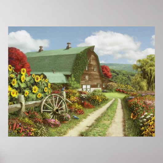 Alan Giana "Silence of the Valley"ポスター ポスター (正面)