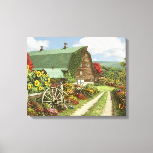 Alan Giana "Silence of the Valley" Canvas Print キャンバスプリント (正面)