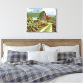 Alan Giana "Silence of the Valley" Canvas Print キャンバスプリント (インサイチュ (寝室))