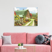Alan Giana "Silence of the Valley" Canvas Print キャンバスプリント (インサイチュ (リビング))