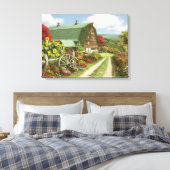 Alan Giana "Silence of the Valley" Canvas Print キャンバスプリント (インサイチュ (寝室))