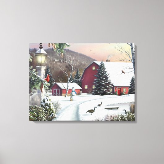 Alan Giana "Still Light of Dawn"キャンバス印刷 キャンバスプリント (正面)