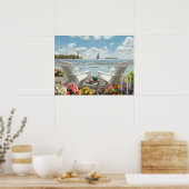 Alan Giana "Summer Escape"ポスター ポスター (キッチン)