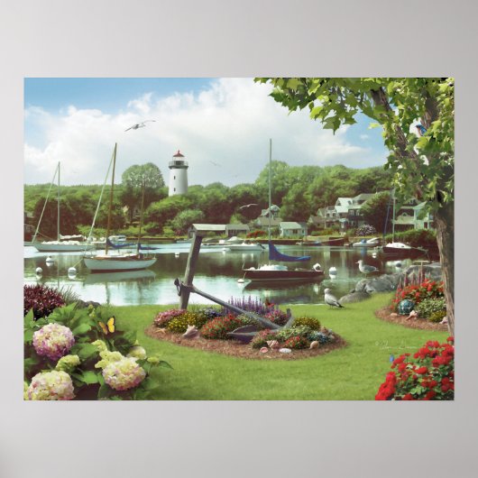 Alan Giana "Summer Light"ポスター ポスター (正面)