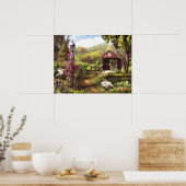 Alan Giana "The Covered Bridge"ポスター ポスター (キッチン)