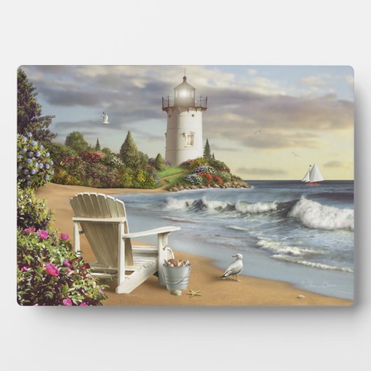 Alan Giana "The Perfect Place"イーゼルプラーク フォトプラーク (正面)