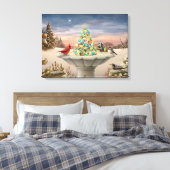 Alan Giana "The Spirit of Friends" Canvas Print キャンバスプリント (インサイチュ (寝室))