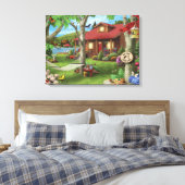 Alan Giana "Welcome to the Lake" Canvas Print キャンバスプリント (インサイチュ (寝室))