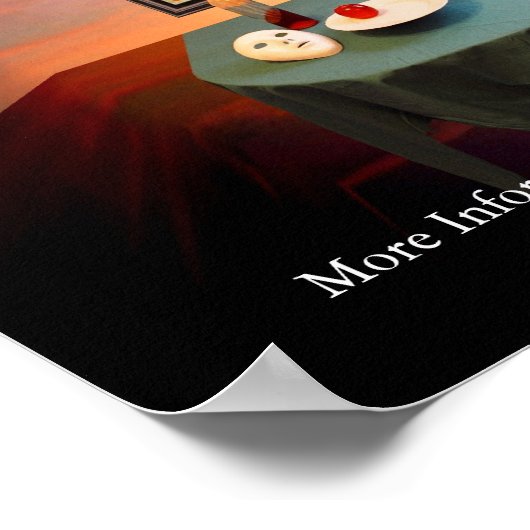 Alan King - Peacock Exhibition Poster ポスター (角)