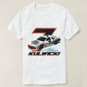 Alan Kulwicki 1990プレミアム Tシャツ (デザイン正面)