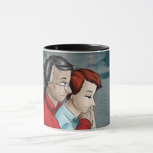 Alan&Rubyのマグ マグカップ (中央)