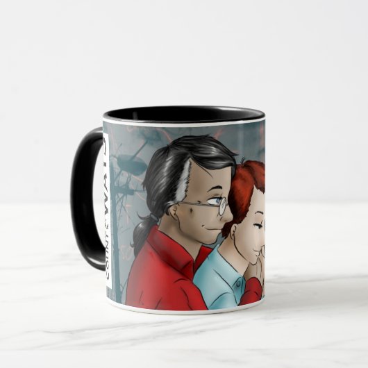 Alan&Rubyのマグ マグカップ (正面左)